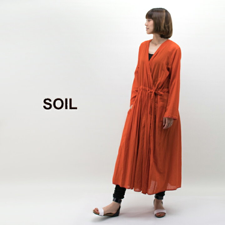 SOILカシュクールワンピース（ネイビー） （maison de soil メゾンド 