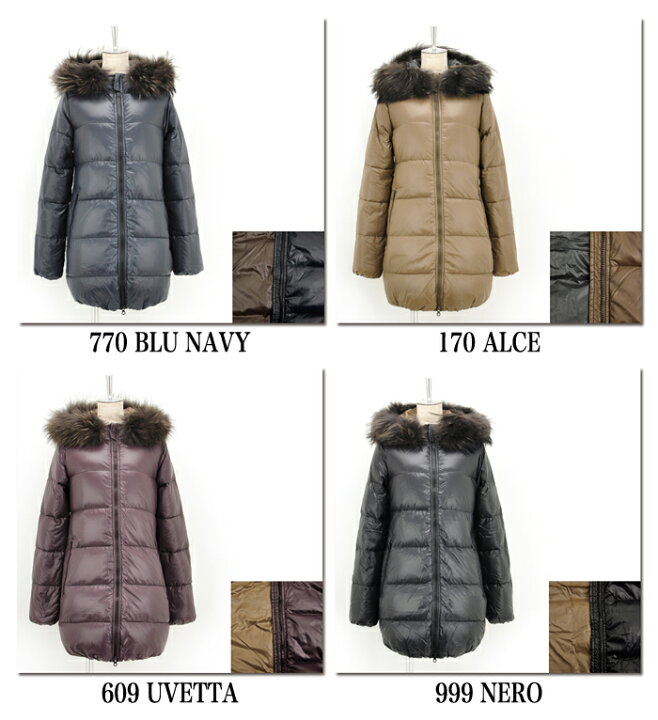楽天市場】DUVETICA デュベティカ レディース KAPPA MFG Grey Fur-Fin 