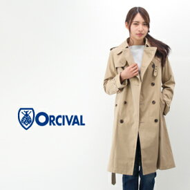 ORCIVAL オーシバル レディース 先染ギャバジン トレンチコート［RC-8786BRG］【SS】