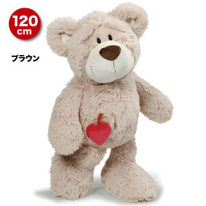 NICI ʂ [ jL ʂ uxA NVbN 120cm uE zCg ||  BROWN WHITE brown white N} ]LOVE Bear l` }XRbg Aj}  NbV  u 킢 lC 