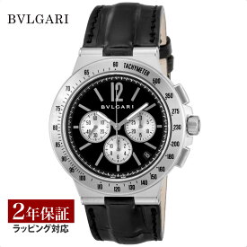 ブルガリ BVLGARI メンズ 時計 Diagono ディアゴノ 自動巻 ブラック DG41BSLDCHTA 時計 腕時計 高級腕時計 ブランド 【ローン金利無料】