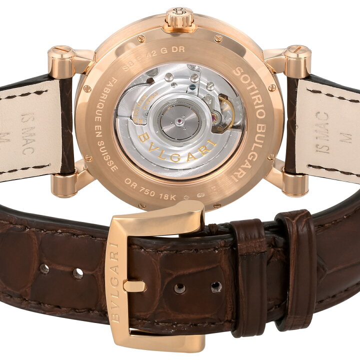 楽天市場】金無垢 ブルガリ BVLGARI メンズ 時計 ソティリオ ブルガリ 