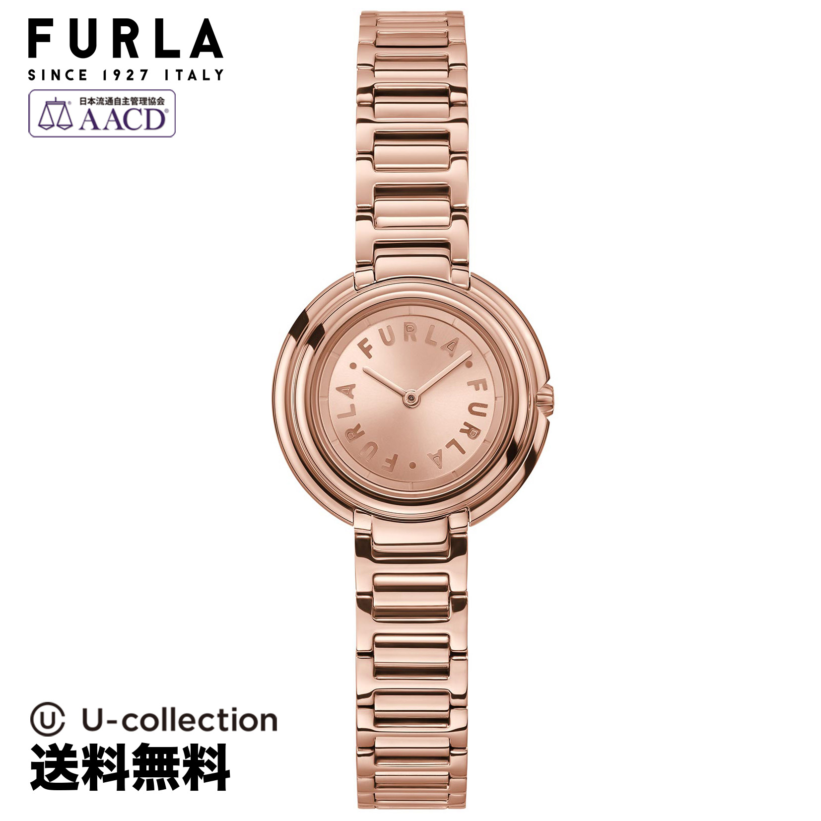 FURLA フルラ FURLA ICON SHAPE クォーツ レディース ピンクゴールド WW00031002L3 時計 腕時計 高級腕時計 ブランド