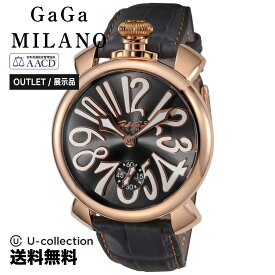 【OUTLET】 ガガミラノ GaGaMILANO メンズ 時計 MANUALE 48mm 手巻 グレー 5011.07S-GRY-NEW 時計 腕時計 高級腕時計 ブランド 【展示品】