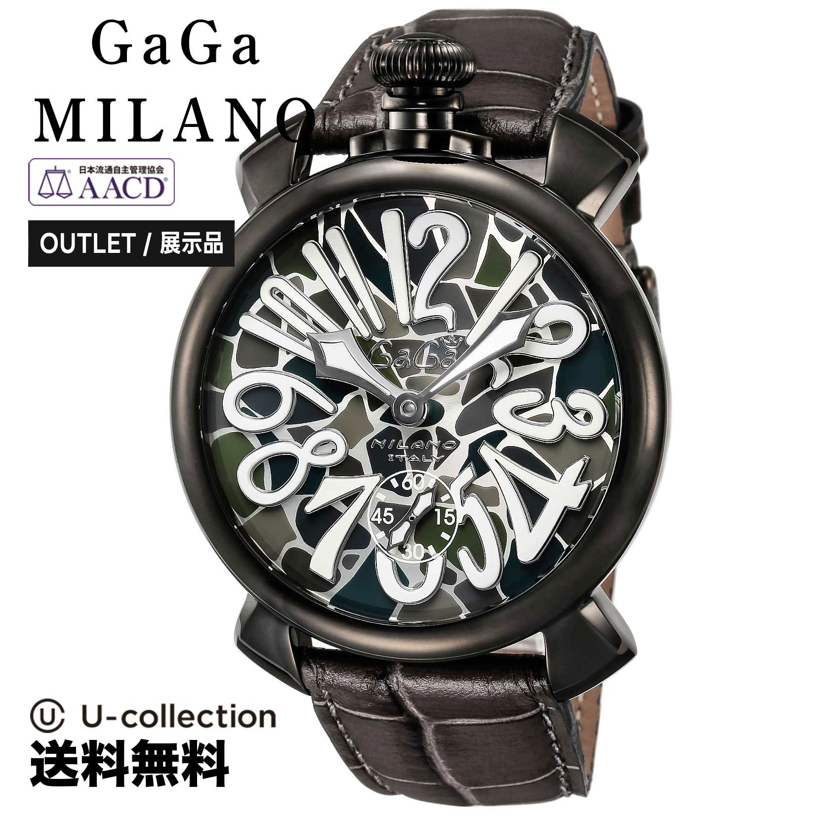 お買い得新作 GaGa 腕時計 MANUALE 48MM 手巻きの通販 by (株)Shinpo