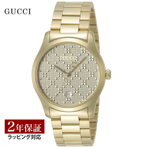 グッチ GUCCI メンズ 時計 G-TIMELESS Gタイムレス クォーツ ゴールド YA126461A 時計 腕時計 高級腕時計 ブランド 【ローン金利無料】