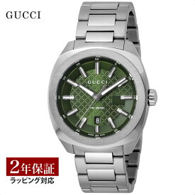 グッチ GUCCI メンズ 時計 GG2570 クォーツ グリーン YA142313 時計 腕時計 高級腕時計 ブランド 【ローン金利無料】