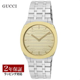 【当店限定】 グッチ GUCCI レディース 時計 25H クォーツ ゴールド YA163403 時計 腕時計 高級腕時計 ブランド