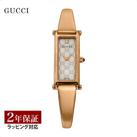 【OUTLET】 ＼期間限定50％OFF／グッチ GUCCI レディース 時計 クォーツ ホワイトパール YA015560 時計 腕時計 高級腕時計 ブランド 【箱不良】【ローン金利無料】