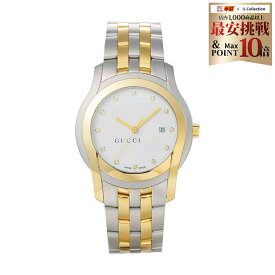 ＼お買い物マラソン 店内ポイント10倍／ グッチ GUCCI メンズ 時計 ジークラス G-Class クォーツ ホワイト YA055219 腕時計 高級腕時計 ブランド