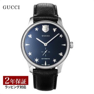 グッチ GUCCI メンズ 時計 G-タイムレス G-TIMELESS 自動巻 ブラック YA126365 腕時計 高級腕時計 ブランド