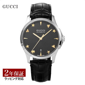 【当店限定】 グッチ GUCCI レディース 時計 G-TIMELESS Gタイムレス 自動巻 ブラック YA126469A 時計 腕時計 高級腕時計 ブランド