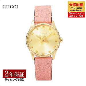 �y�O�b�` GUCCI ���f�B�[�X ���v G-�^�C�����X G-TIMELESS �N�H�[�c �S�[���h YA1265041 �r���v �����r���v �u�����h