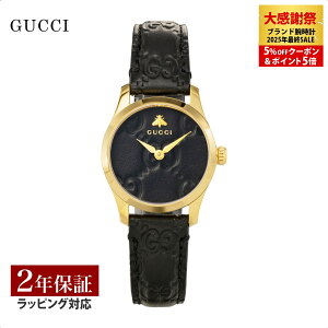 �_�労�Ӎ�5%OFF�N�[�|����P5�{�^�O�b�` GUCCI ���f�B�[�X ���v G-�^�C�����X G-TIMELESS �N�H�[�c �u���b�N YA126581A �r���v �����r���v �u�����h