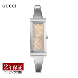 【ポイント10倍】 グッチ GUCCI レディース 時計 G-FRAME Gフレーム クォーツ ブラウン YA127510 時計 腕時計 高級腕時計 ブランド