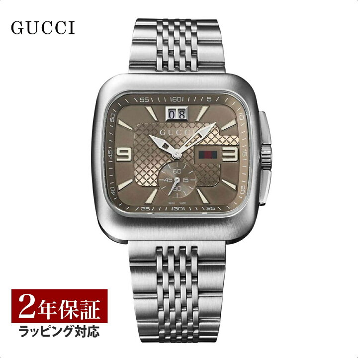 楽天市場】グッチ GUCCI メンズ 時計 グッチクーペ クォーツ ブラウン  