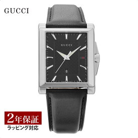 グッチ GUCCI メンズ 時計 Gレクタングル クォーツ ブラック YA138404 時計 腕時計 高級腕時計 ブランド