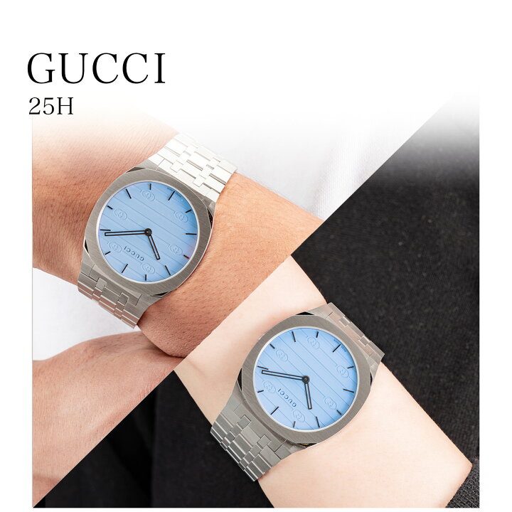 楽天市場】グッチ GUCCI メンズ レディース 時計 25H クォーツ ユニ 