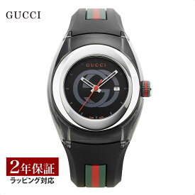 【OUTLET】 ＼期間限定50％OFF／ OUTLETグッチ GUCCI レディース 時計 SYNC シンク クォーツ ブラック YA137301 時計 腕時計 高級腕時計 ブランド 【箱不良】