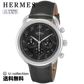 エルメス HERMES メンズ 時計 アルソークロノ 自動巻 ブラック AR4.910.330/VBN 時計 腕時計 高級腕時計 ブランド 【ローン金利無料】