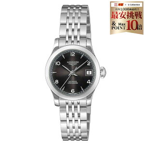 �����W�� LONGINES ���f�B�[�X ���v ���R�[�h RECORD ������ �u���b�N L2.320.4.56.6 �r���v �����r���v �u�����h