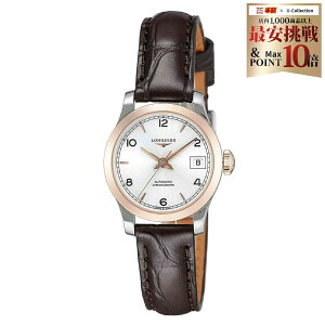 �����W�� LONGINES ���f�B�[�X ���v ���R�[�h RECORD ������ �V���o�[ L2.320.5.76.2 �r���v �����r���v �u�����h