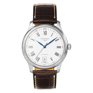 �����W�� LONGINES �����Y ���v �}�X�^�[�R���N�V���� MASTER COLLECTION ������ �z���C�g L2.628.4.11.3 �r���v �����r���v �u�����h