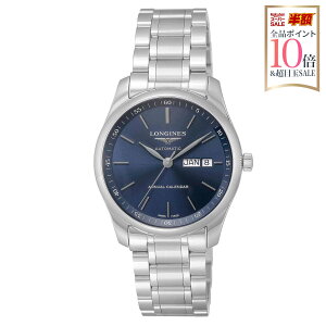 �����W�� LONGINES �����Y ���v �}�X�^�[�R���N�V���� MASTER COLLECTION ������ �u���[ L2.910.4.92.6 �r���v �����r���v �u�����h