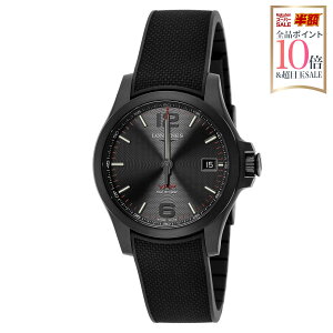 �����W�� LONGINES �����Y ���v �R���N�G�X�g V.H.P CONQUEST V.H.P �N�H�[�c �u���b�N L3.716.2.56.9 �r���v �����r���v �u�����h