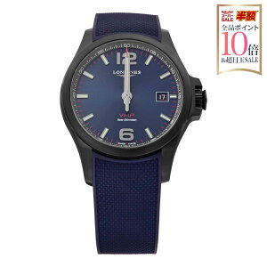 �_GW���� �r���v�S�i�|�C���g10�{�I�^ �����W�� LONGINES �����Y ���v �R���N�G�X�g V.H.P CONQUEST V.H.P �N�H�[�c �u���[ L3.726.2.96.9 �r���v �����r���v �u�����h