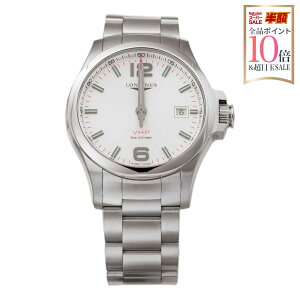 �����W�� LONGINES �����Y ���v �R���N�G�X�g V.H.P CONQUEST V.H.P �N�H�[�c �V���o�[ L3.726.4.76.6 �r���v �����r���v �u�����h
