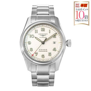 �_�X�[�p�[SALE�S�i�|�C���g10�{�^ �����W�� LONGINES �����Y ���v �X�s���b�g Spirit ������ �z���C�g L3.810.4.73.9 �r���v �����r���v �u�����h