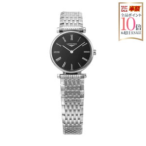 �����W�� LONGINES ���f�B�[�X ���v �O�����N���V�b�N LA GRANDE CLASSIQUE �N�H�[�c �u���b�N L4.209.4.51.6 �r���v �����r���v �u�����h