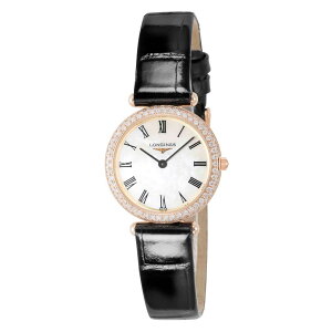 �����W�� LONGINES ���f�B�[�X ���v �A�K�V AGASSIZ �N�H�[�c �z���C�g�p�[�� L4.307.9.81.0 �r���v �����r���v �u�����h