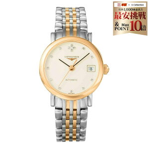 �����W�� LONGINES ���f�B�[�X ���v �G���K���g ELEGANT ������ �z���C�g L4.309.5.99.7 �r���v �����r���v �u�����h