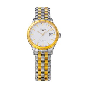 �����W�� LONGINES ���f�B�[�X ���v �t���b�O�V�b�v FLAGSHIP ������ �z���C�g L4.374.3.22.7 �r���v �����r���v �u�����h