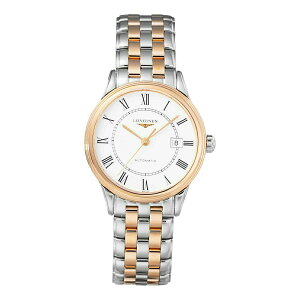 �����W�� LONGINES ���f�B�[�X ���v �t���b�O�V�b�v FLAGSHIP ������ �z���C�g L4.374.3.91.7 �r���v �����r���v �u�����h