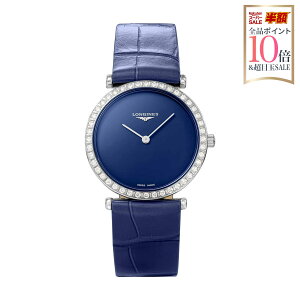 �����W�� LONGINES ���f�B�[�X ���v �O�����N���V�b�N LA GRANDE CLASSIQUE �N�H�[�c �u���[ L4.523.0.90.2 �r���v �����r���v �u�����h