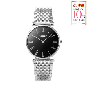 �����W�� LONGINES �����Y ���v �O�����N���V�b�N LA GRANDE CLASSIQUE �N�H�[�c �u���b�N L4.755.4.51.6 �r���v �����r���v �u�����h