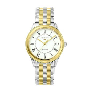 �����W�� LONGINES �����Y ���v �t���b�O�V�b�v FLAGSHIP ������ �z���C�g L4.774.3.21.7 �r���v �����r���v �u�����h