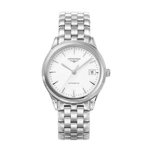 �����W�� LONGINES �����Y ���v �t���b�O�V�b�v FLAGSHIP ������ �z���C�g L4.774.4.12.6 �r���v �����r���v �u�����h
