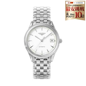 �����W�� LONGINES �����Y ���v �t���b�O�V�b�v FLAGSHIP ������ �z���C�g L4.774.4.14.6 �r���v �����r���v �u�����h