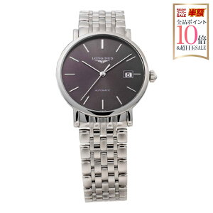 �����W�� LONGINES �����Y ���v �G���K���g ELEGANT ������ �u���b�N L4.810.4.72.6 �r���v �����r���v �u�����h