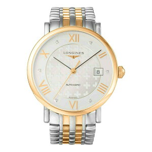 �_���������}���\��Max�|�C���g20�{�^ �����W�� LONGINES �����Y ���v �G���K���g ELEGANT ������ �z���C�g L4.810.5.97.7 �r���v �����r���v �u�����h