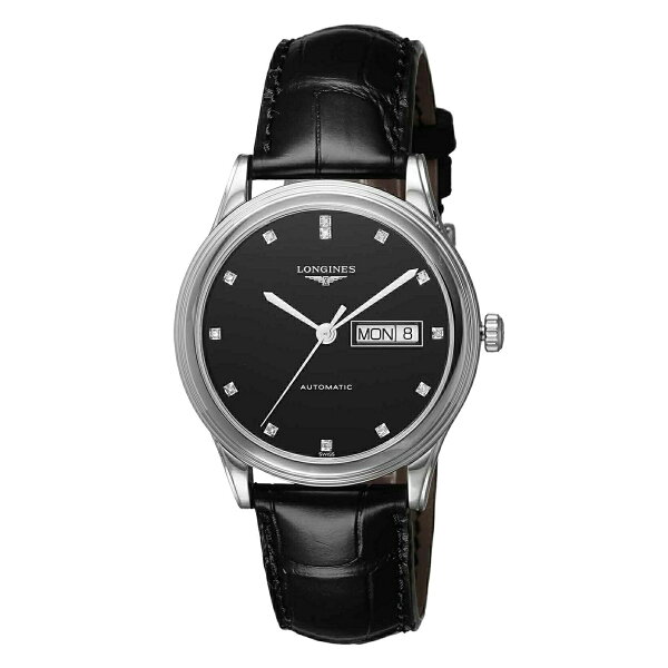 ロンジン LONGINES メンズ 時計 フラッグシップ FLAGSHIP 自動巻 ブラック L4.899.4.57.2 腕時計 高級腕時計 ブランド