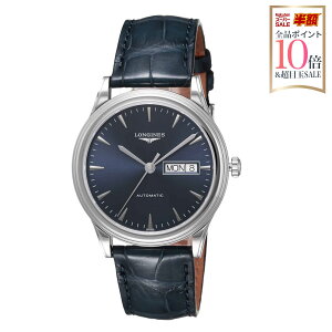 �����W�� LONGINES �����Y ���v �t���b�O�V�b�v FLAGSHIP ������ �u���[ L4.899.4.92.2 �r���v �����r���v �u�����h