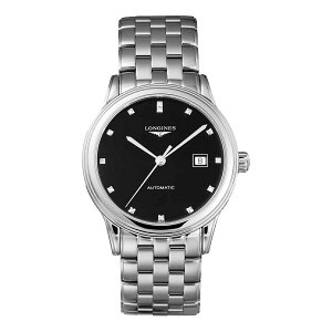 �����W�� LONGINES �����Y ���v �t���b�O�V�b�v FLAGSHIP ������ �u���b�N L4.984.4.57.6 �r���v �����r���v �u�����h
