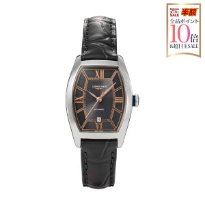 �����W�� LONGINES ���f�B�[�X ���v �G���B�f���c�@ Evidenza ������ �u���b�N L2.142.4.56.2 �r���v �����r���v �u�����h