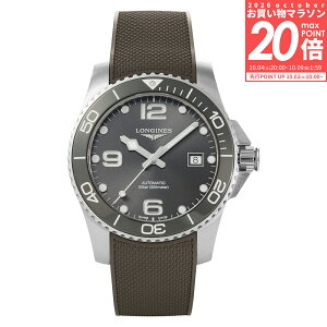 �_���������}���\��Max�|�C���g20�{�^ �����W�� LONGINES �����Y ���v �n�C�h���R���N�G�X�g HYDRO CONQUEST ������ �O���[ L3.781.4.76.9 �r���v �����r���v �u�����h
