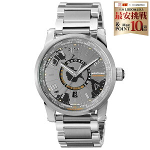�_�G���g���[�őS�i�|�C���g10�{���}���\���N�[�|���^�yOUTLET�z �����u���� MONTBLANC �����Y ���v �^�C���E�H�[�J�[ TIME WALKER ������ �O���[ 108956 �r���v �����r���v �u�����h